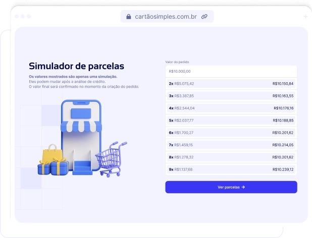 Demonstração da funcionalidade: Crie pedidos em instantes