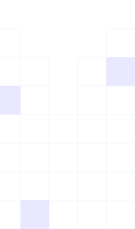 Decoração de quadrados geométricos coloridos